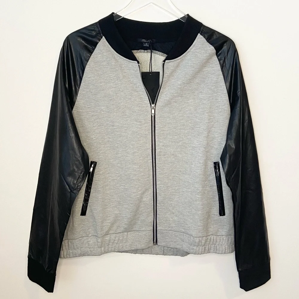 Poetic Justice Bomber Jacket Size 1X - Picture 4 of 10